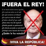 fuera el rey